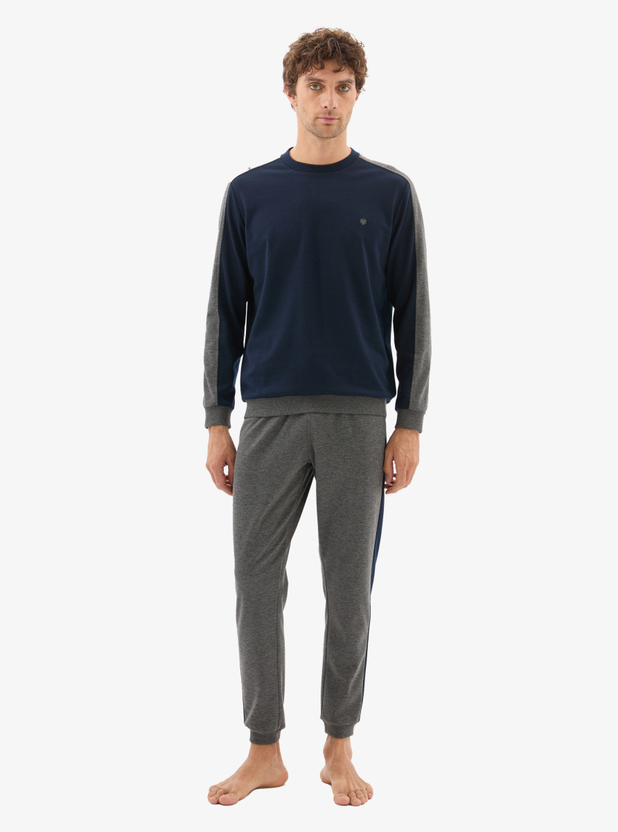 Erkek Pijama Takımı 40802 - Lacivert - 3