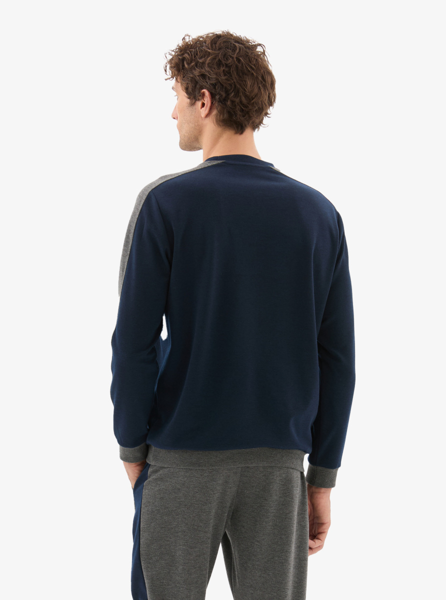 Erkek Pijama Takımı 40802 - Lacivert - 2