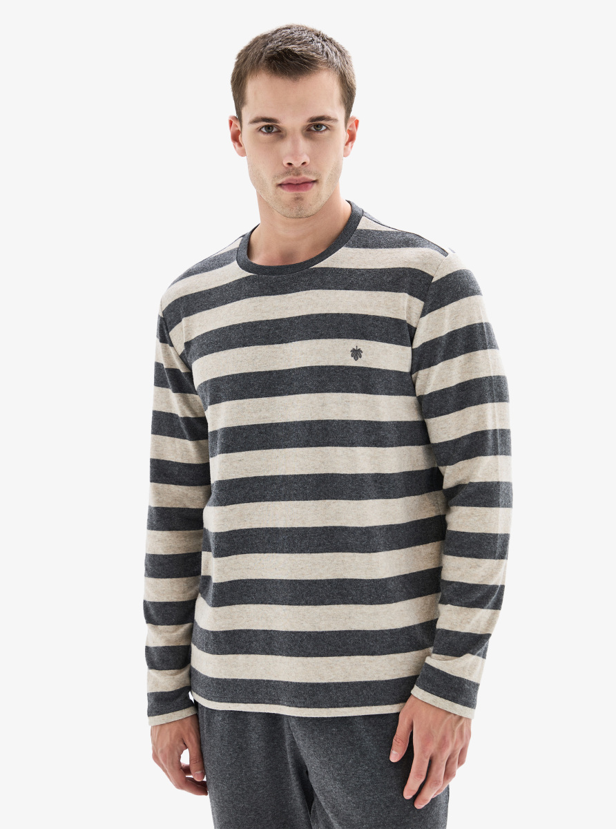 Erkek Pijama Takımı 40858 - Antrasit - 3