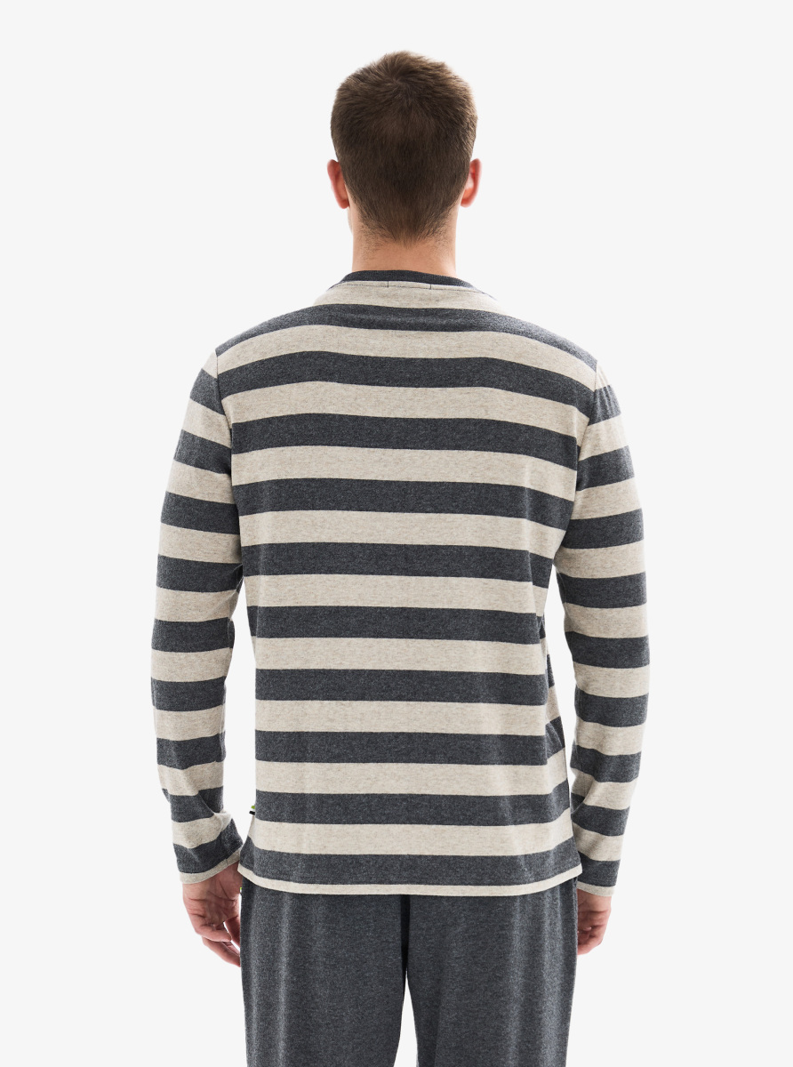 Erkek Pijama Takımı 40858 - Antrasit - 4