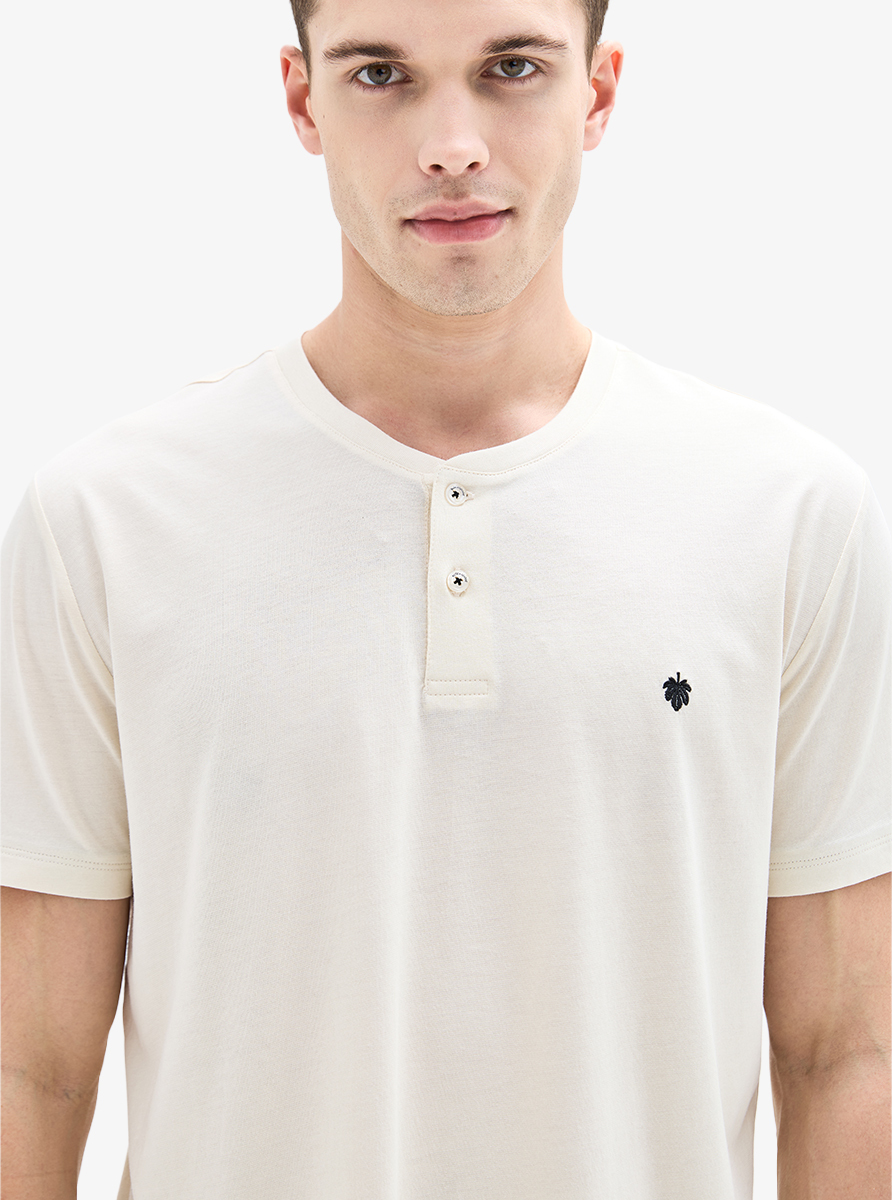 Erkek Pijama Takımı 40870 - Krem - 5