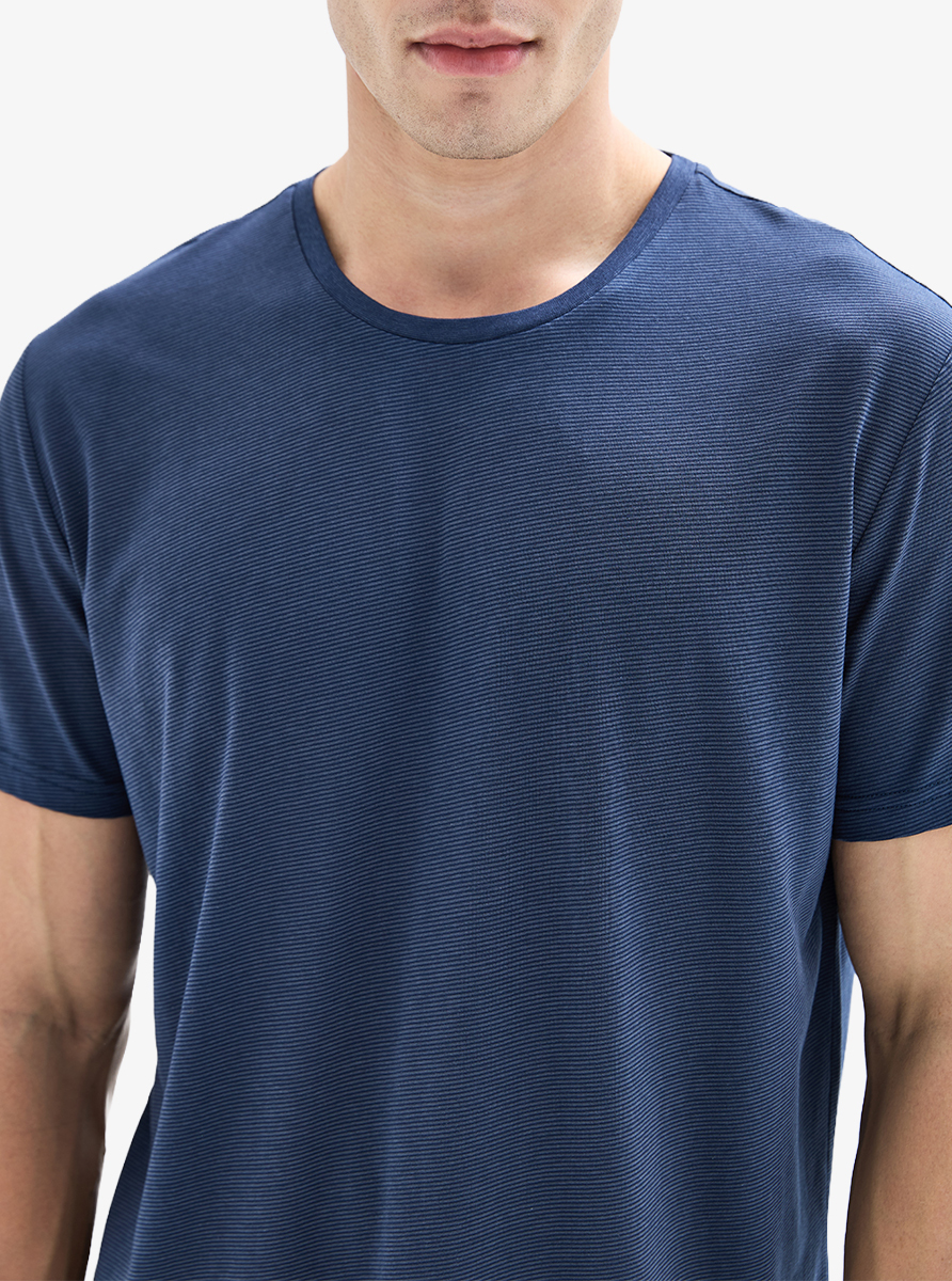 Erkek Pijama Takımı 40877 - Lacivert - 5