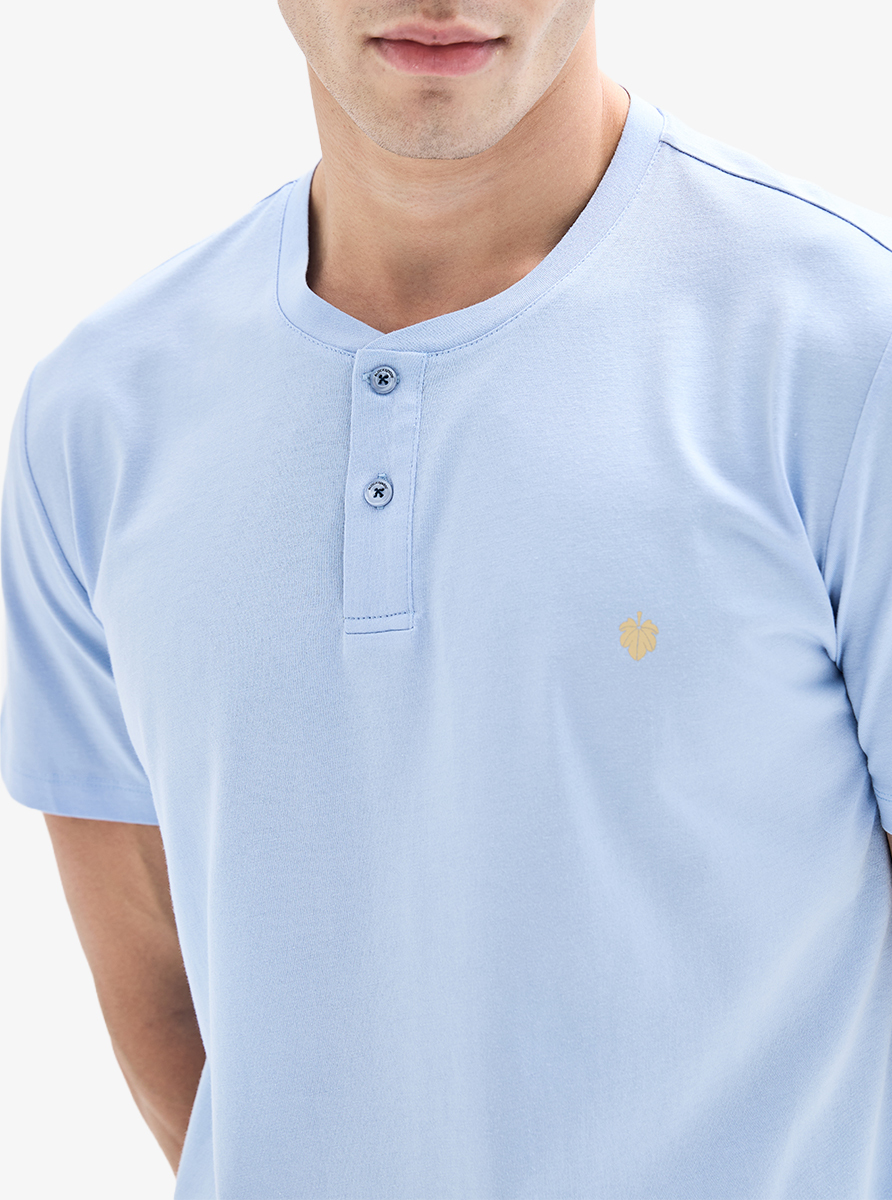 Erkek Pijama Takımı 40897 - Mavi - 3