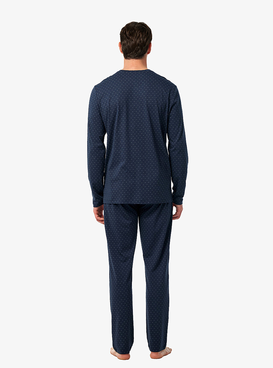 Erkek Pijama Takımı 40960 - Lacivert - 2