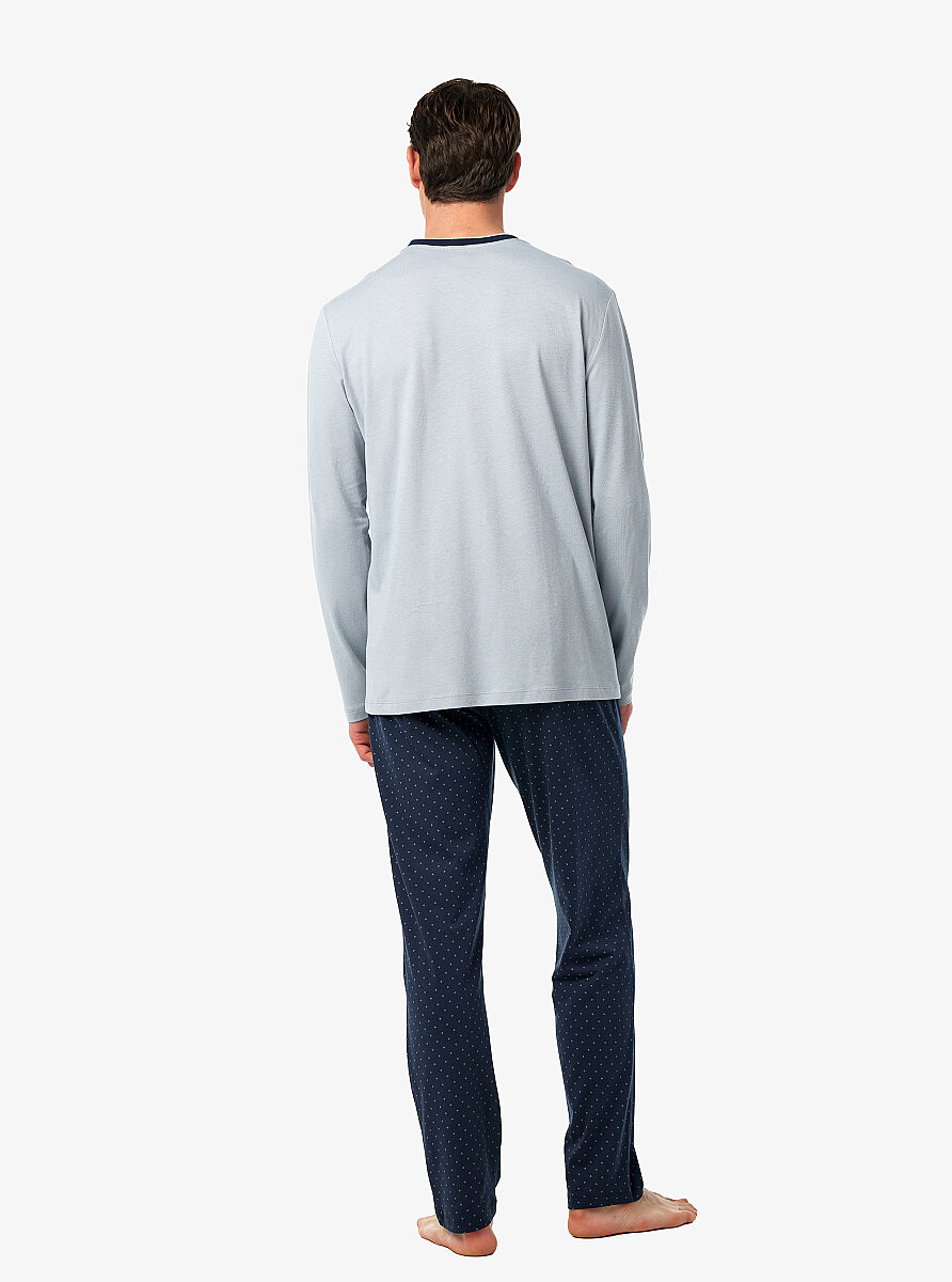 Erkek Pijama Takımı 40961 - Gri