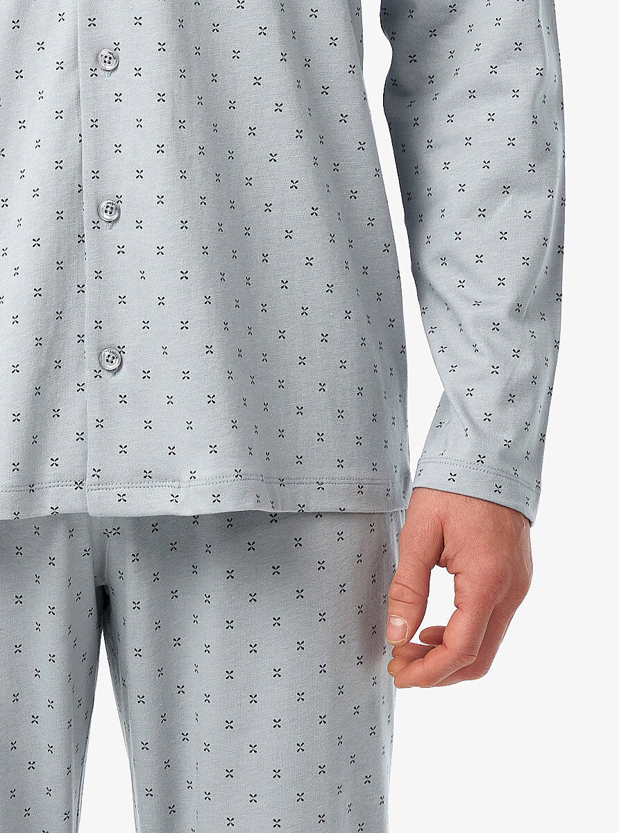 Erkek Pijama Takımı 40972 - Desenli - 6