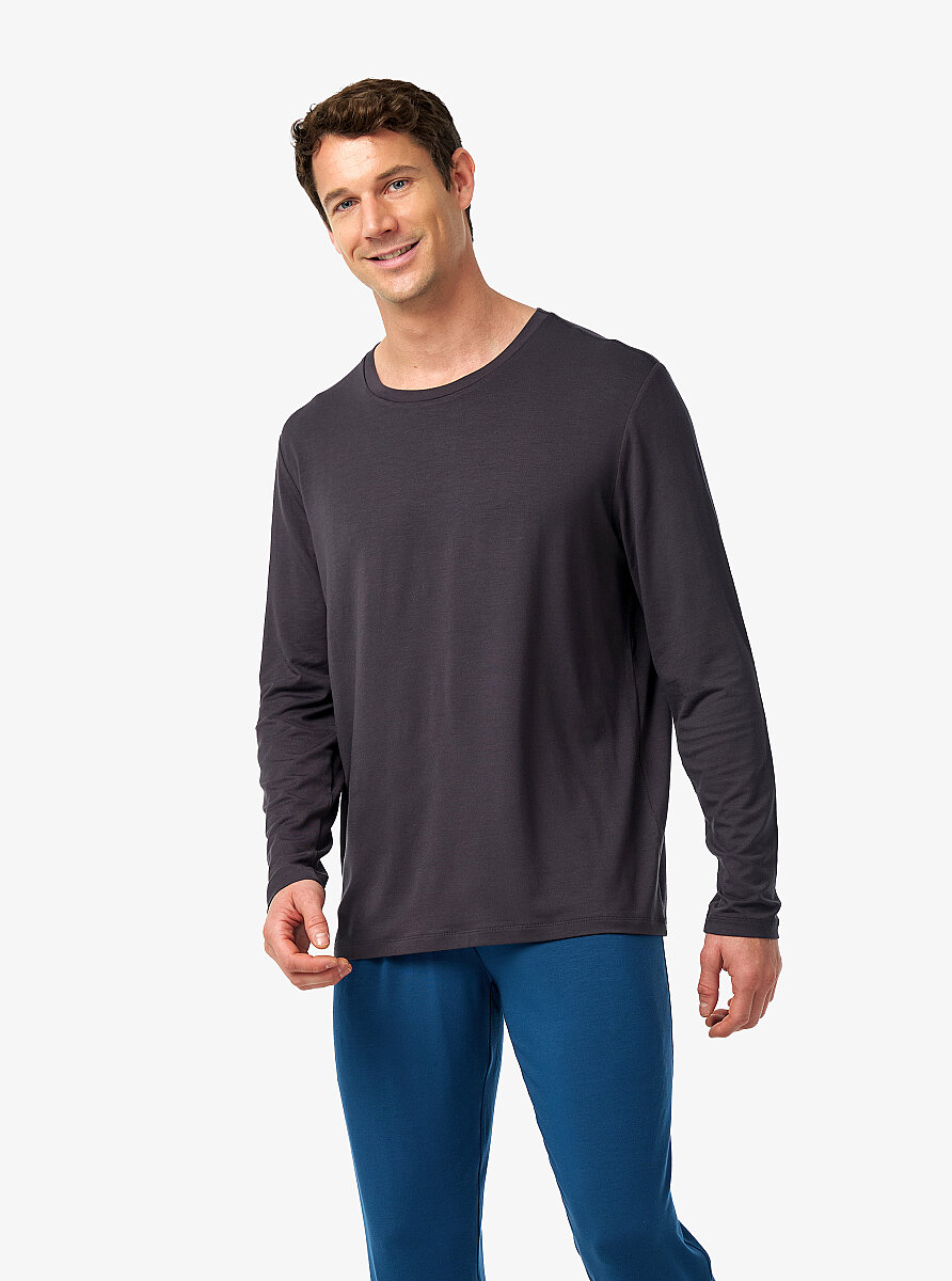 Erkek Pijama Takımı 40974 - Antrasit - 5