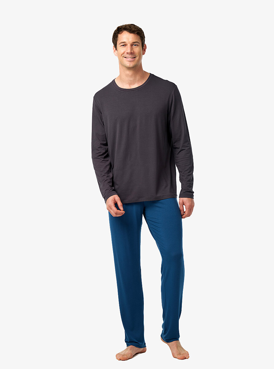 Erkek Pijama Takımı 40974 - Antrasit - 1