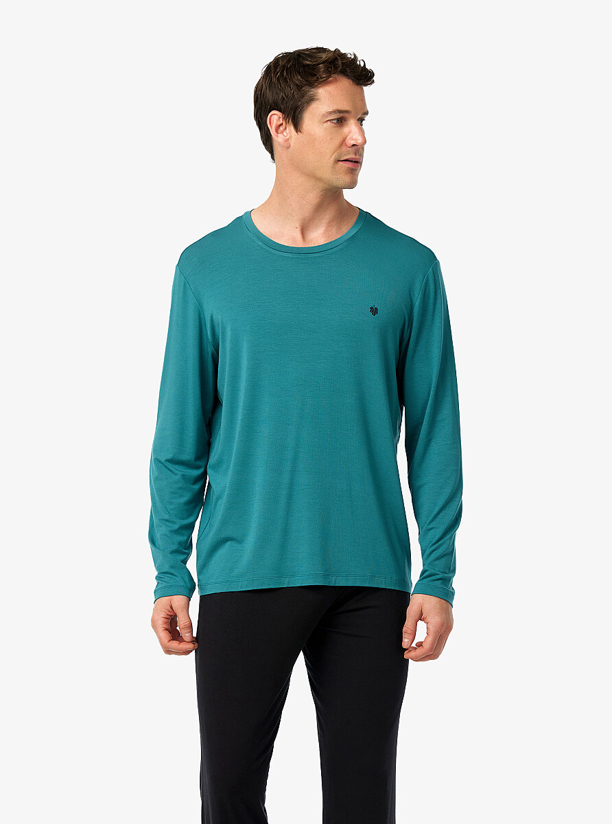 Erkek Pijama Takımı 40974 - Yeşil - 5