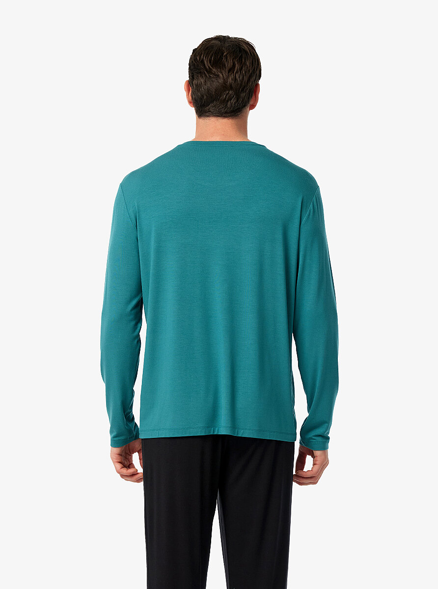 Erkek Pijama Takımı 40974 - Yeşil - 6