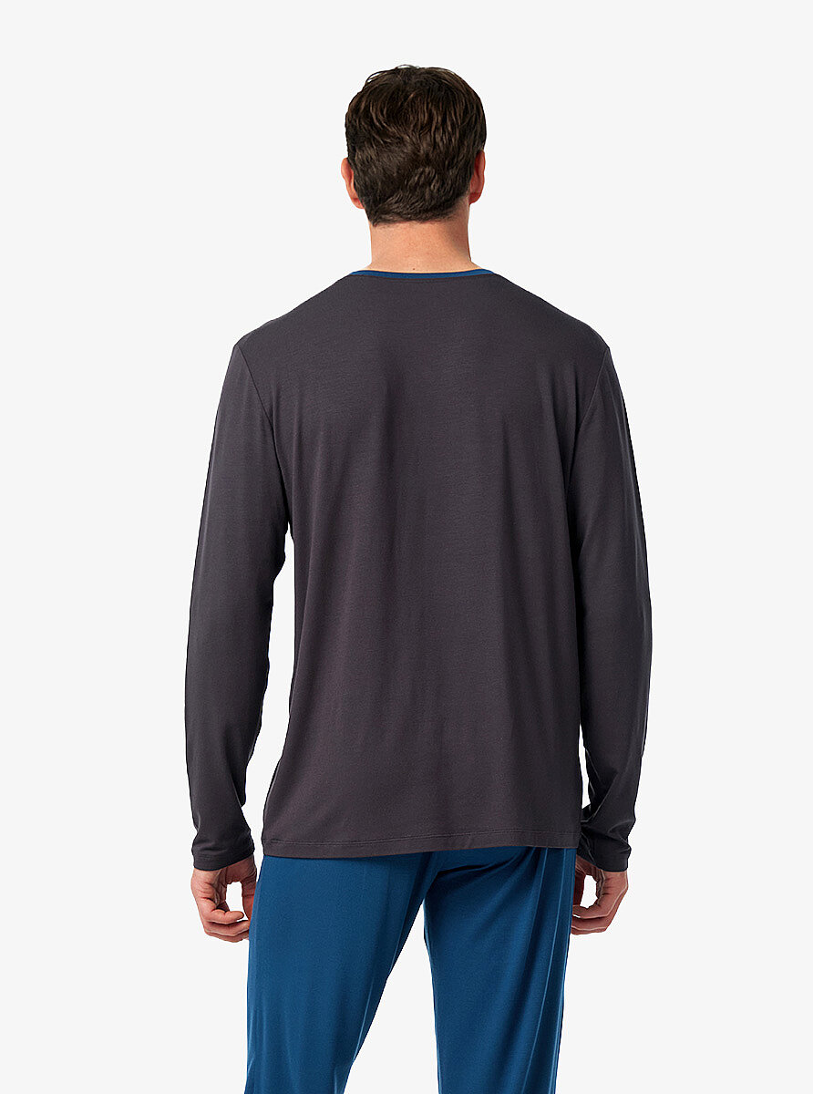 Erkek Pijama Takımı 40975 - Antrasit - 2