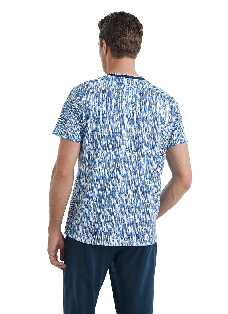 Erkek Pijama Üstü 40670 - Lacivert - Blackspade (1)