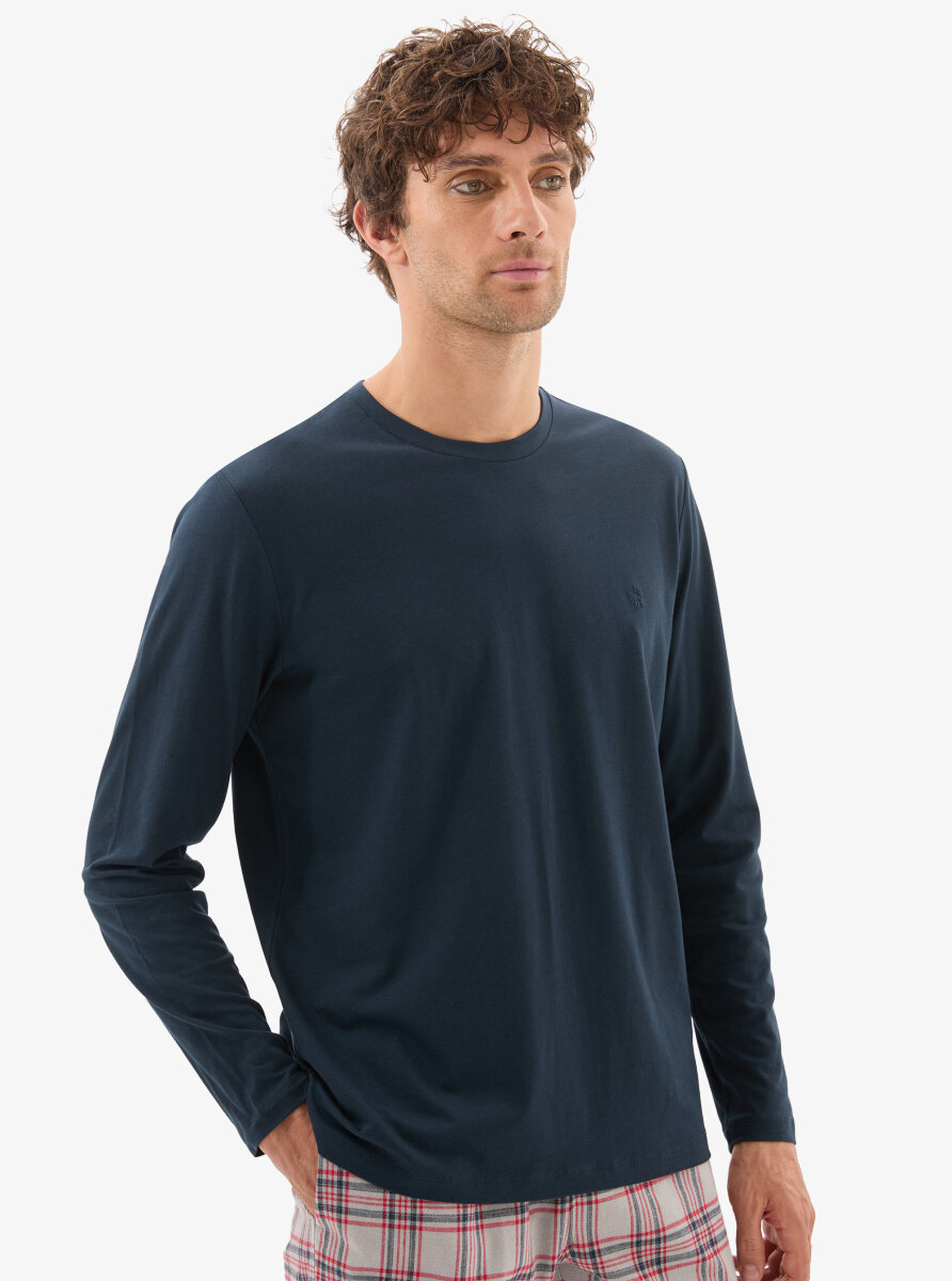 Erkek Pijama Üstü 40789 - Lacivert - 1