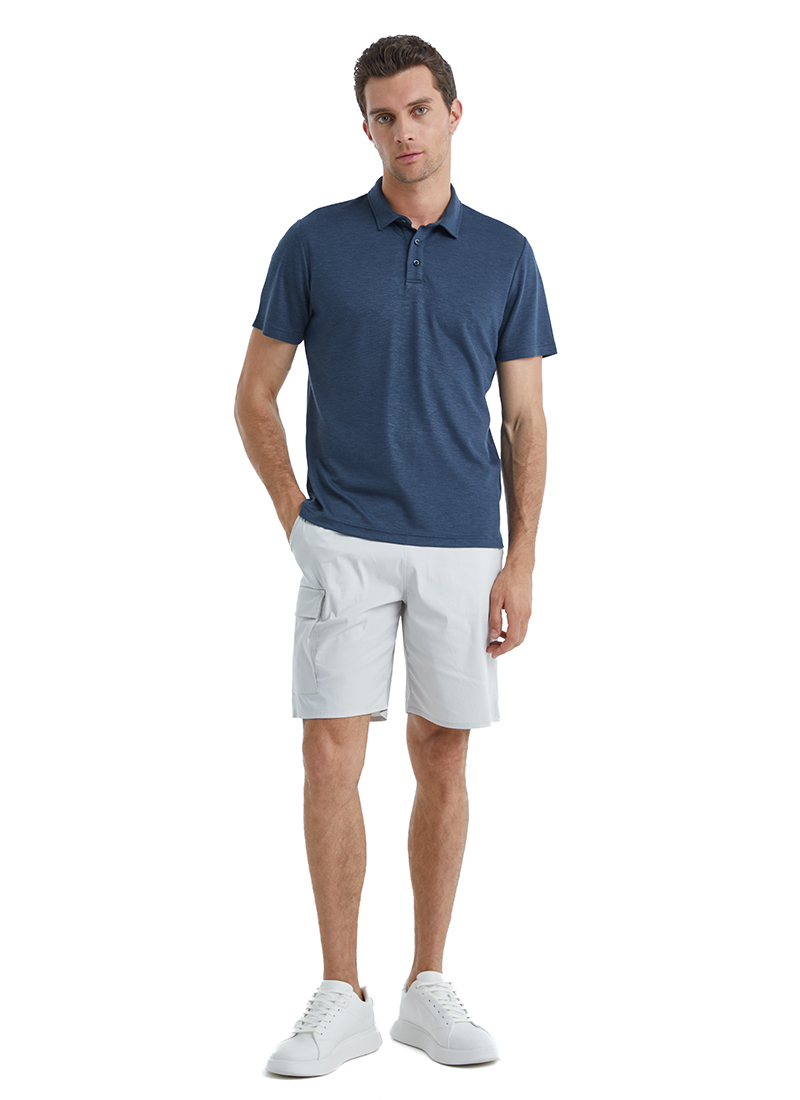 Erkek Polo T-Shirt 40509 - Lacivert - Blackspade