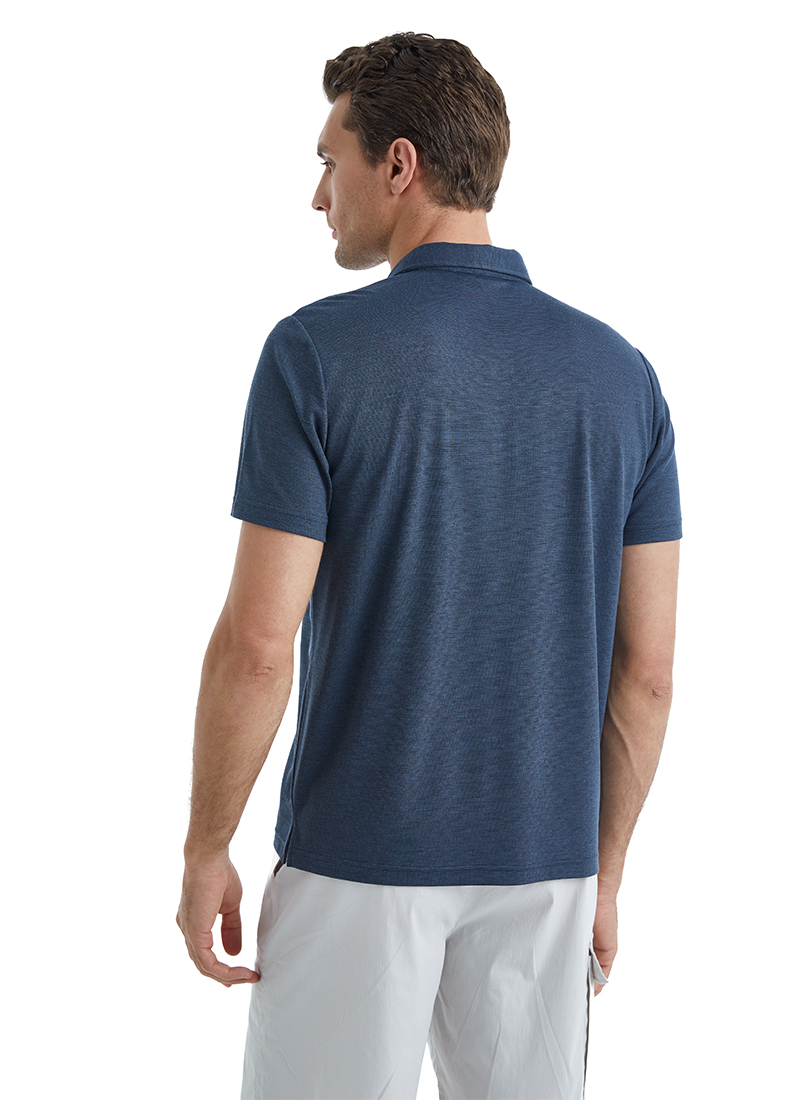 Erkek Polo T-Shirt 40509 - Lacivert - 5