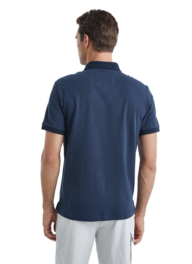 Erkek Polo T-Shirt 40527 - Lacivert - 6