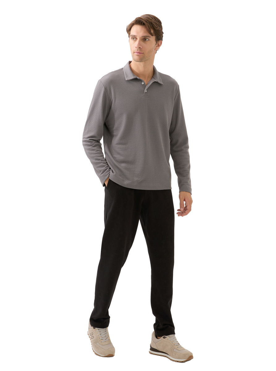 Erkek Polo T-Shirt 40821 - Antrasit - 4