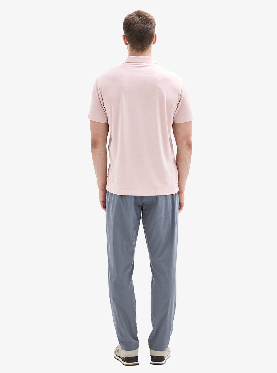 Erkek Polo Yaka T-shirt 40907 - Pembe - 4