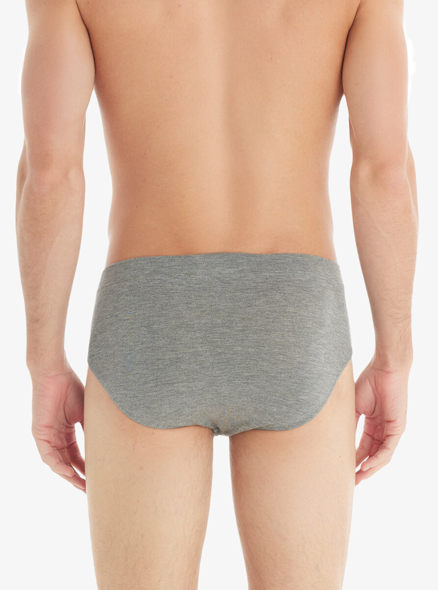 Erkek Slip Külot Silver 9311 - Gri Melanj - 2