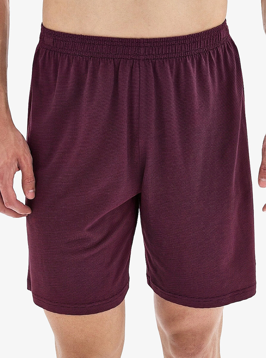Erkek Şort Pijama Altı 40882 - Bordo - Blackspade