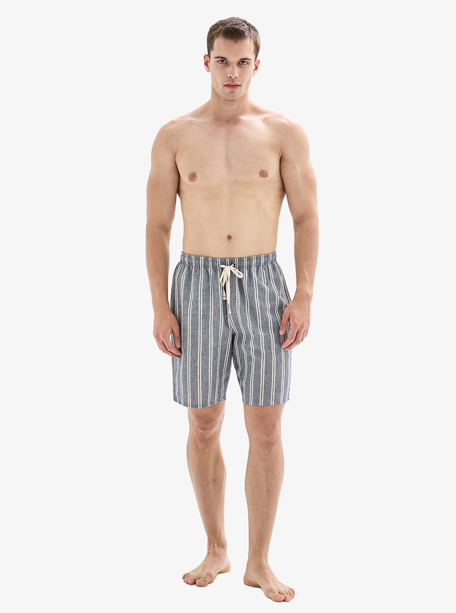Erkek Şort Pijama Altı 40903 - Desenli