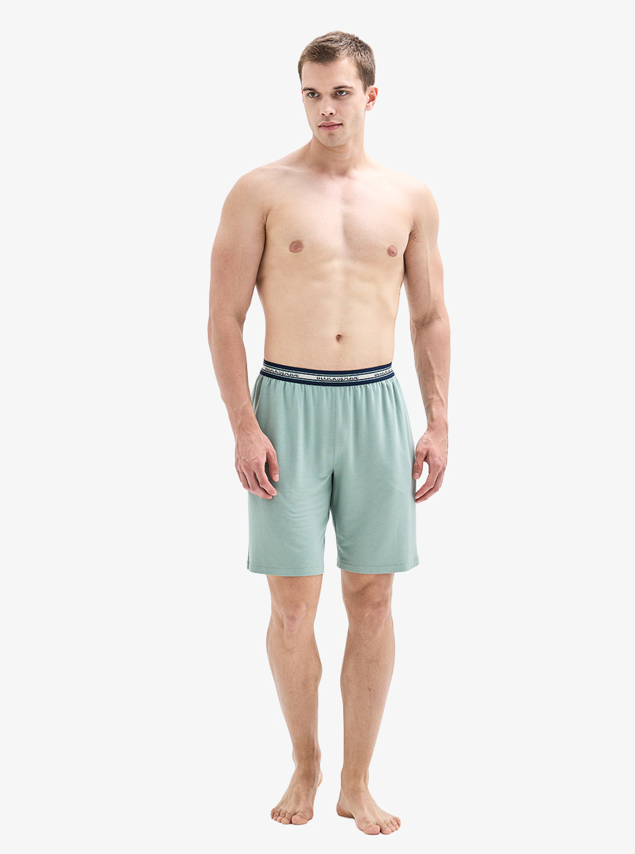 Erkek Şort Pijama Altı 40904 - Yeşil - Blackspade