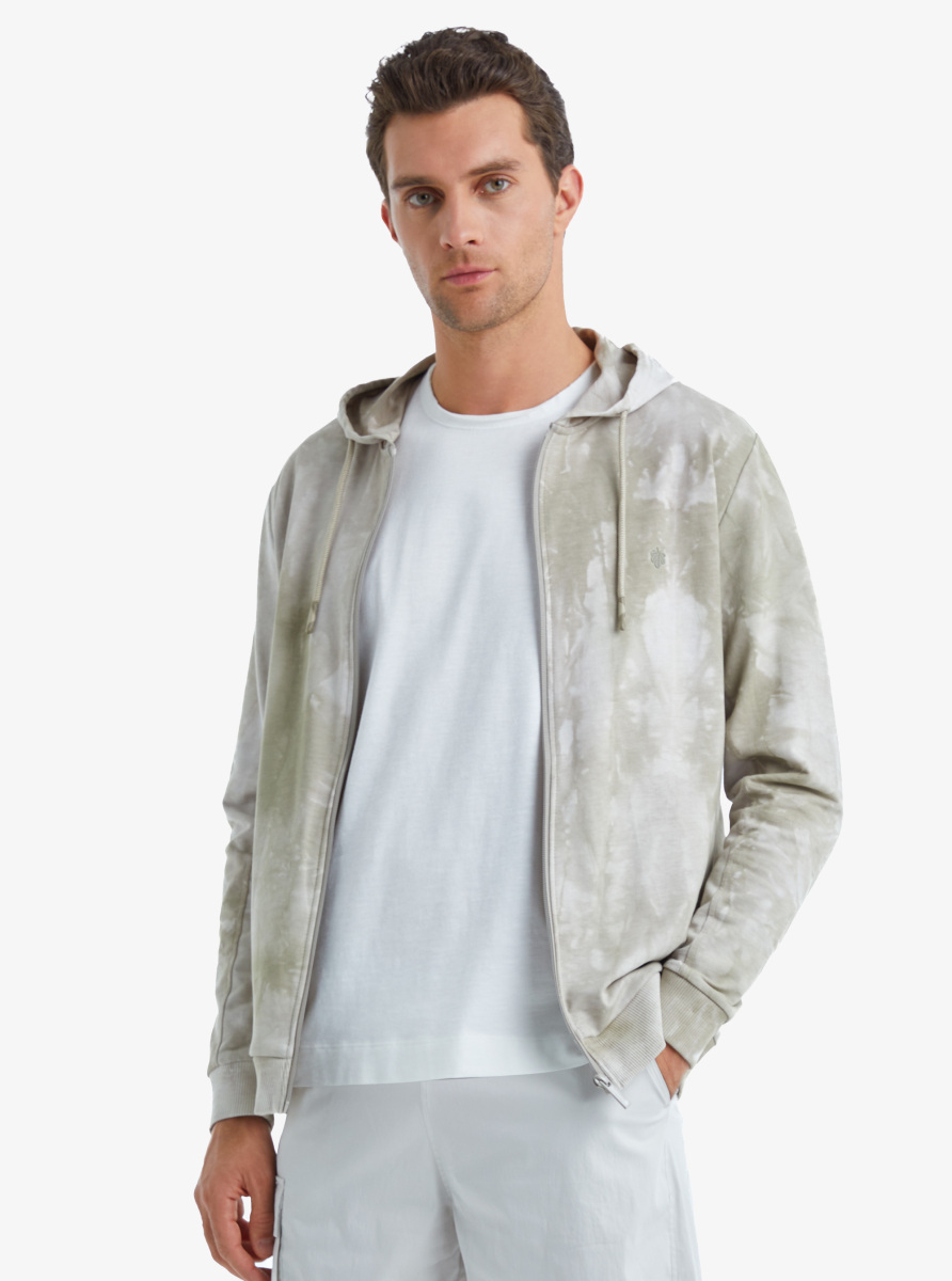 Erkek Sweatshirt 40504 - Yeşil - Blackspade