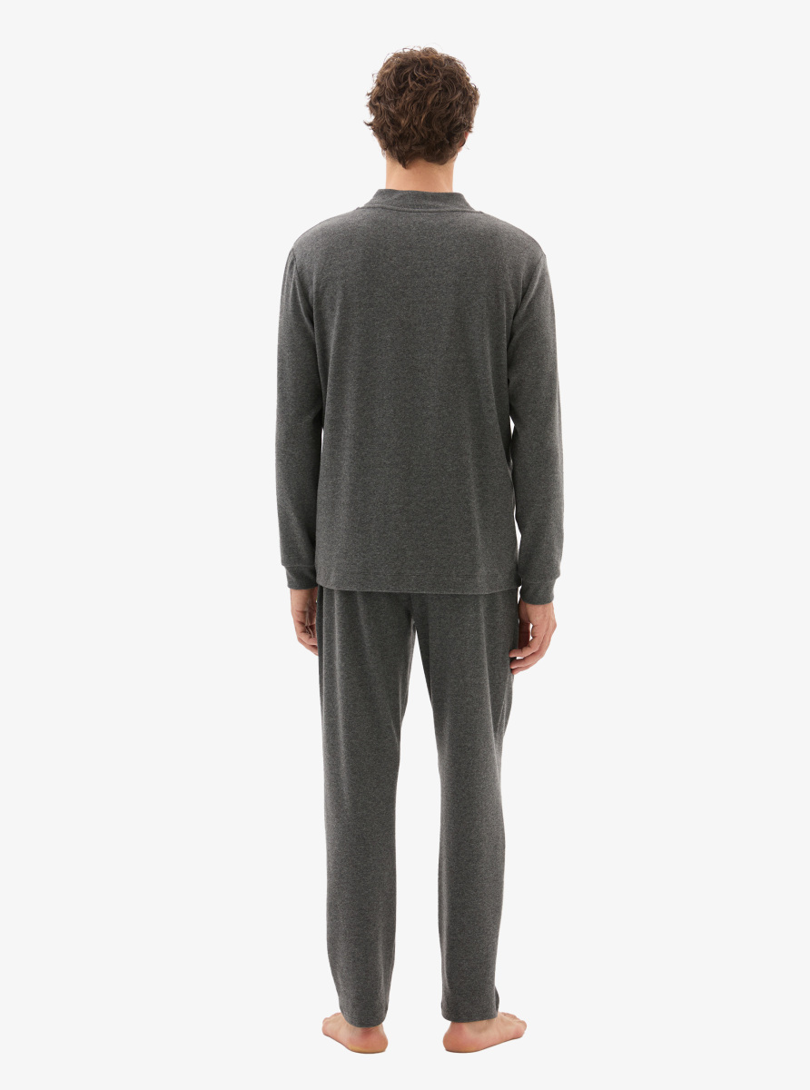Erkek Sweatshirt 40798 - Antrasit - 6