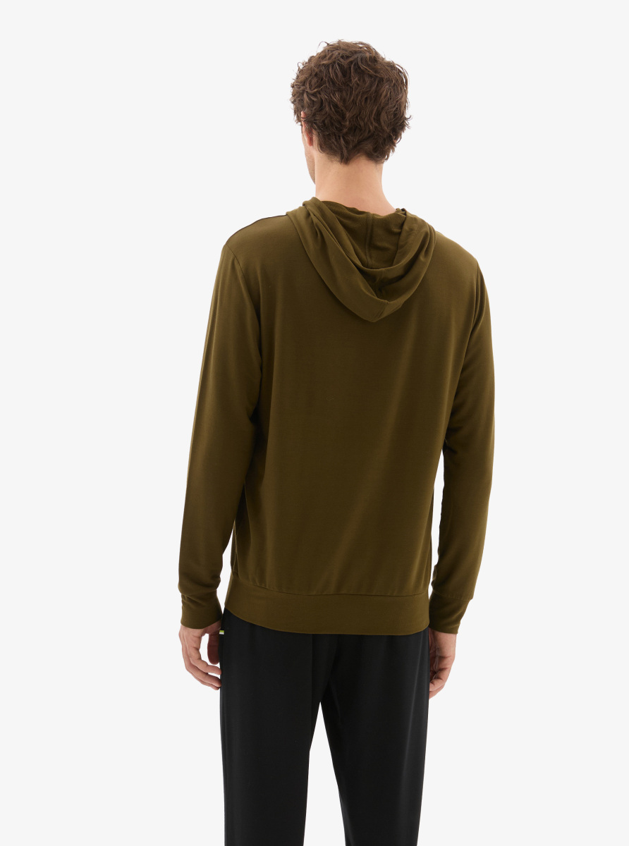 Erkek Sweatshirt 40822 - Yeşil - 2