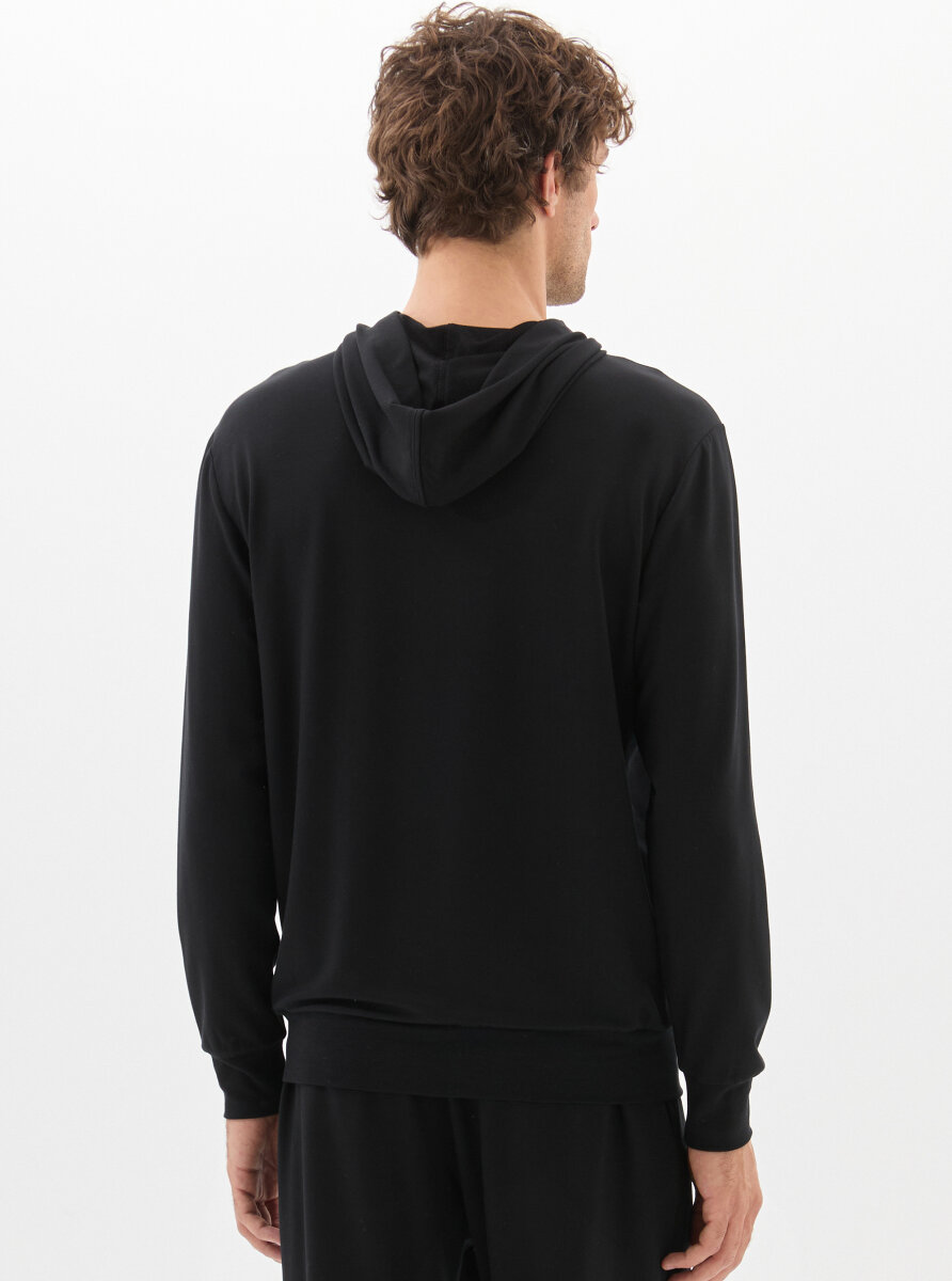 Erkek Sweatshirt 40823 - Siyah - 2