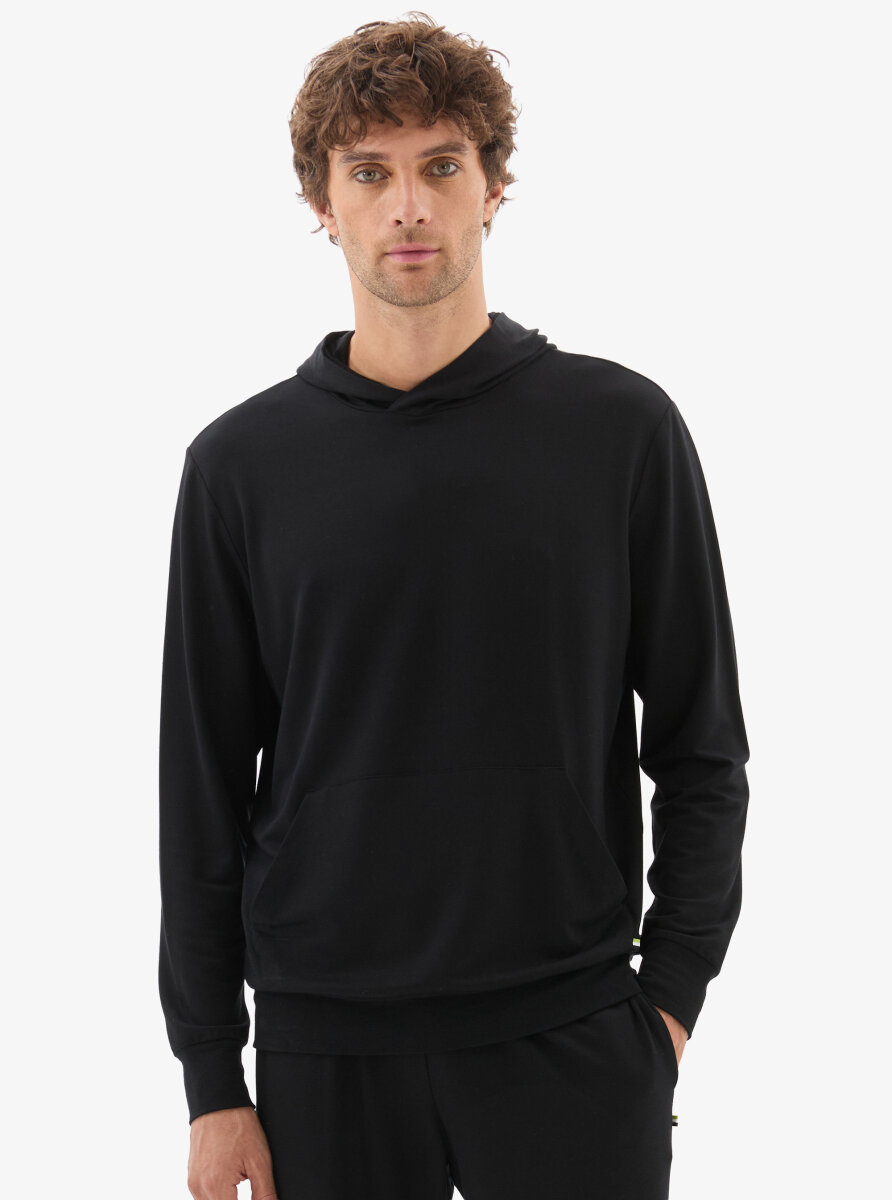 Erkek Sweatshirt 40823 - Siyah - 1
