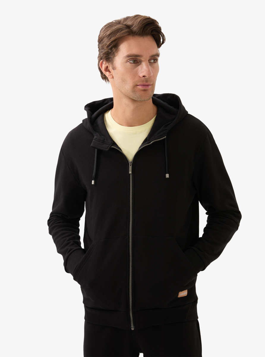 Erkek Sweatshirt 40832 - Siyah - Blackspade