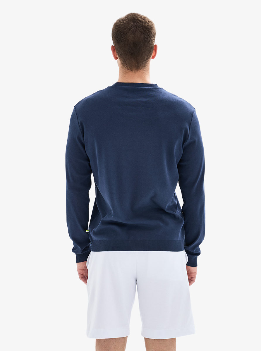 Erkek Sweatshirt 40924 - Lacivert - 2