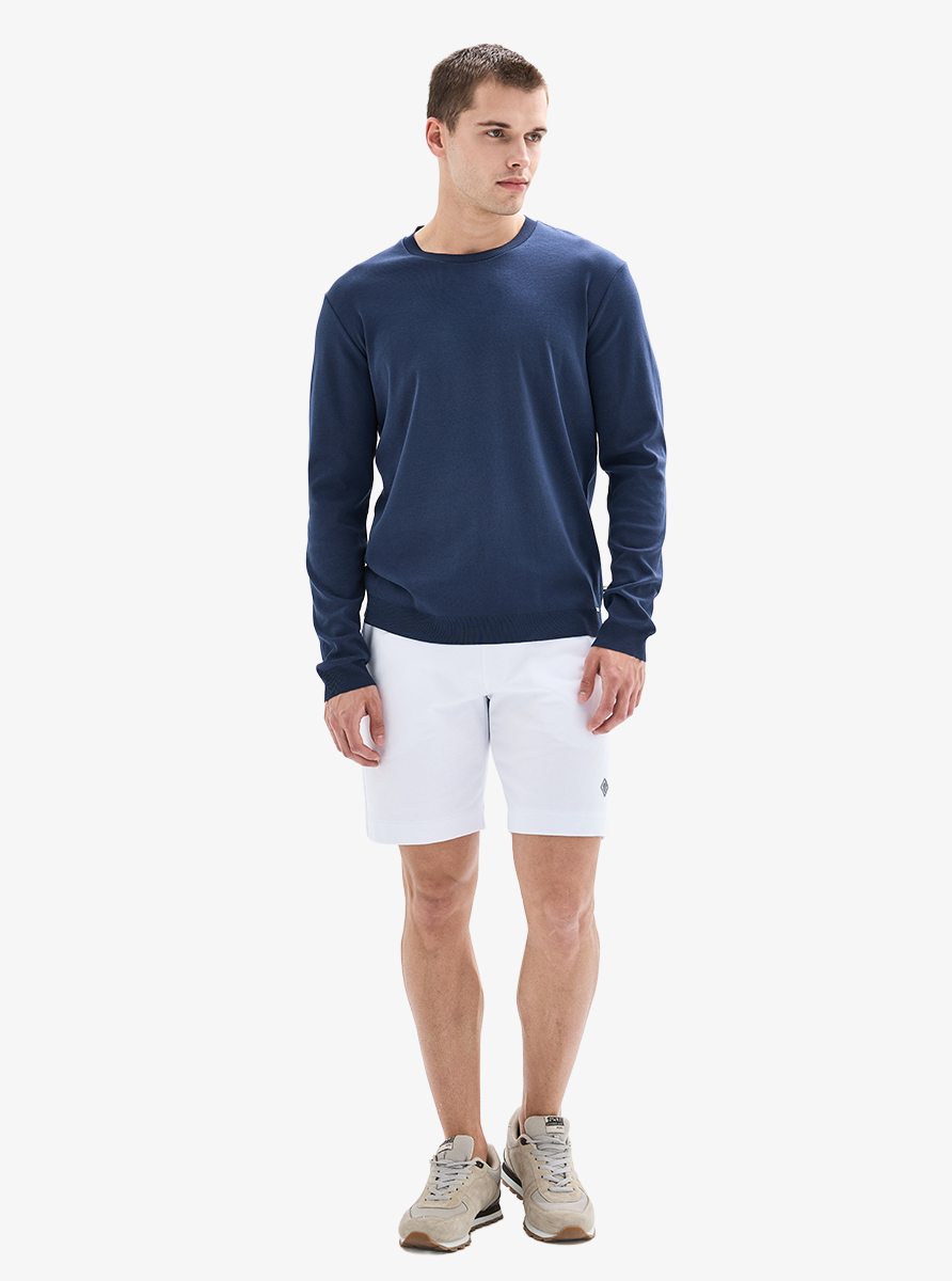 Erkek Sweatshirt 40924 - Lacivert - 3