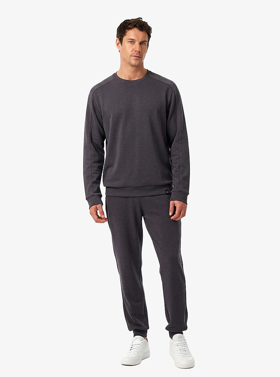 Erkek Sweatshirt 41002 - Antrasit - 3