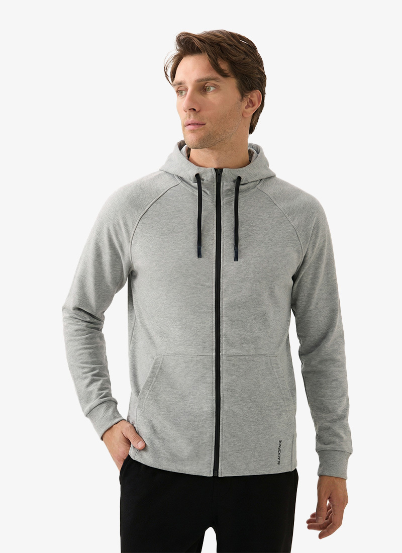 Erkek Sweatshirt 80000 - Gri Melanj