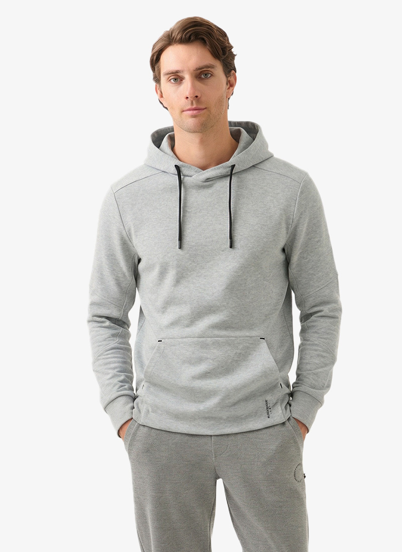 Erkek Sweatshirt 80001 - Gri Melanj