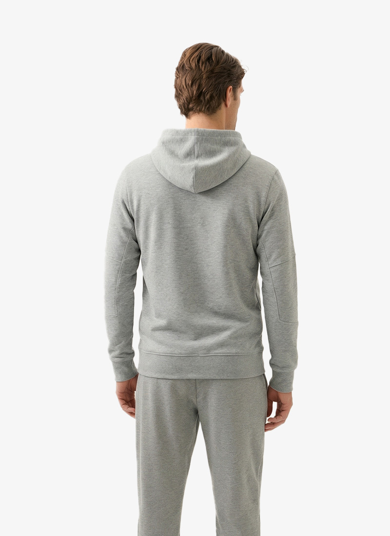 Erkek Sweatshirt 80001 - Gri Melanj - 2