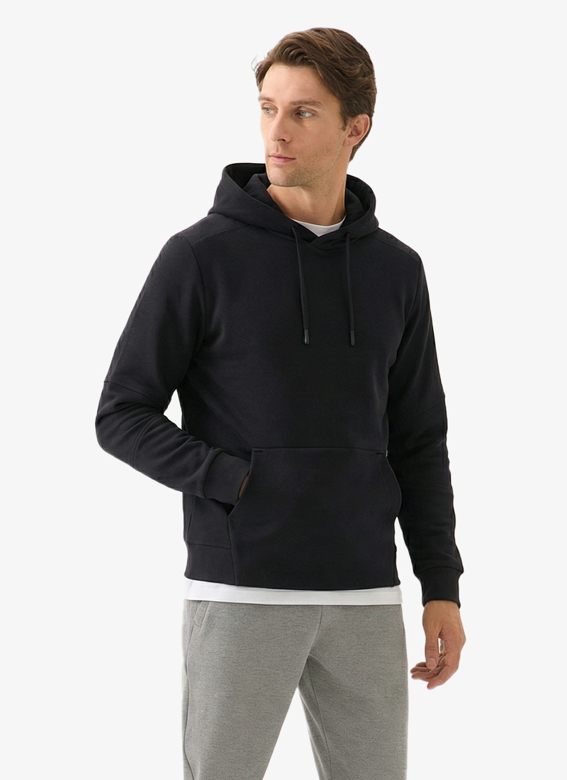 Erkek Sweatshirt 80001 - Siyah - Blackspade