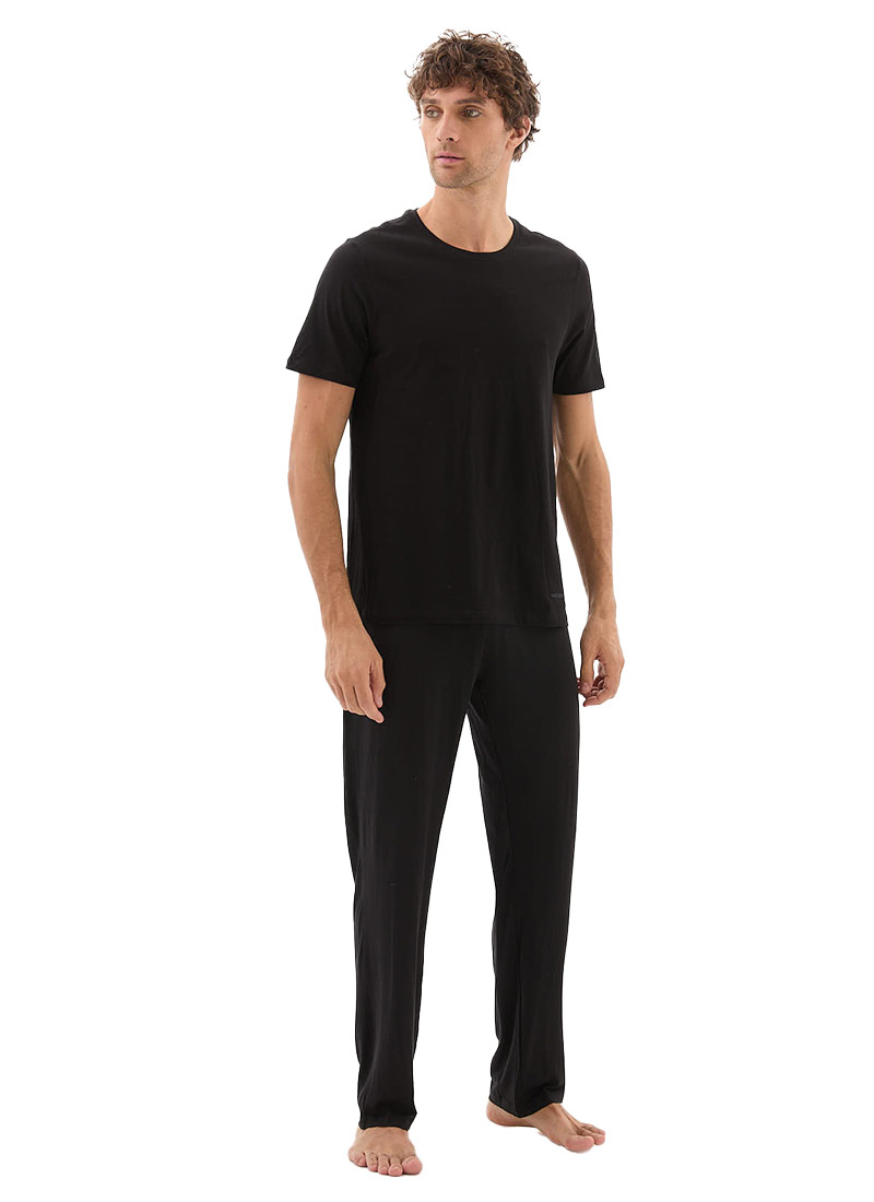 Erkek T-shirt Loose Fit 9638 - Siyah