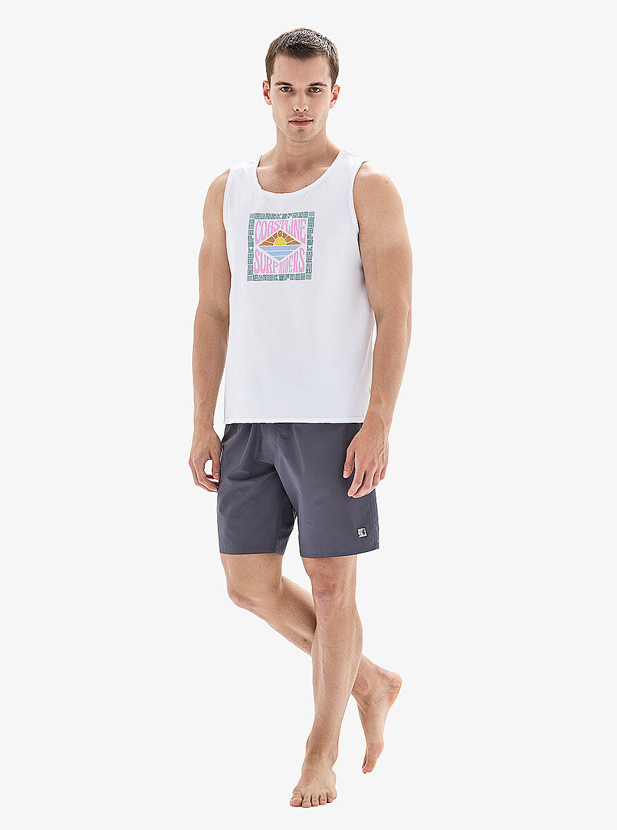 Erkek T-Shirt 10855 - Beyaz - 1