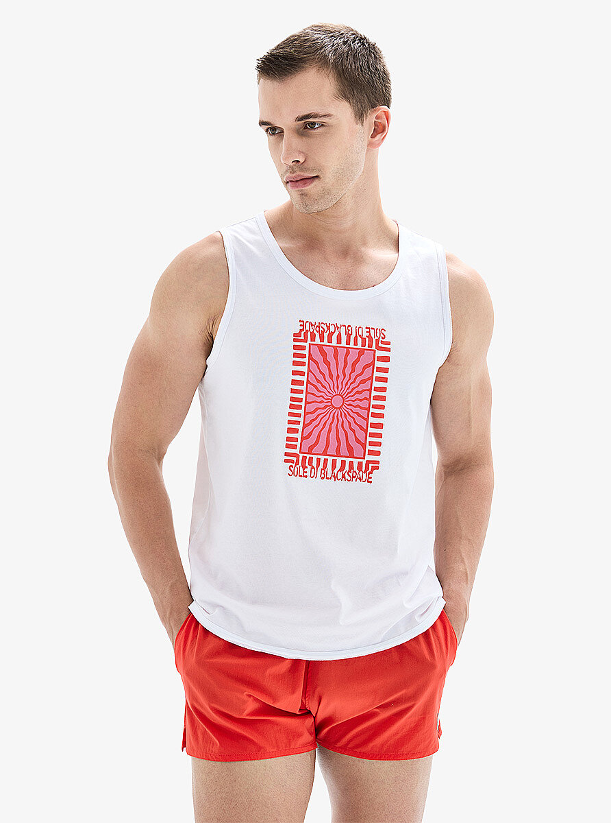 Erkek T-Shirt 10856 - Beyaz - 1