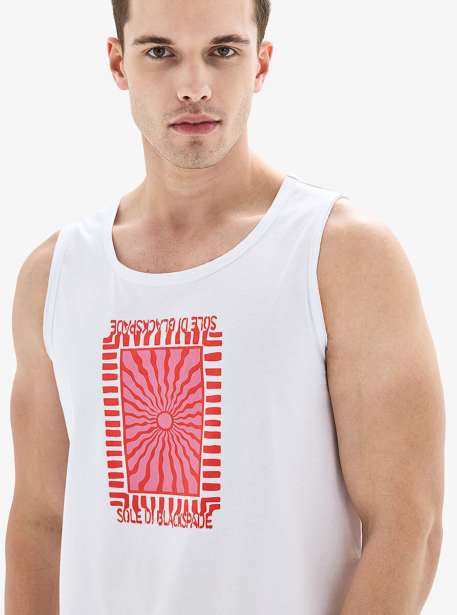 Erkek T-Shirt 10856 - Beyaz - 4