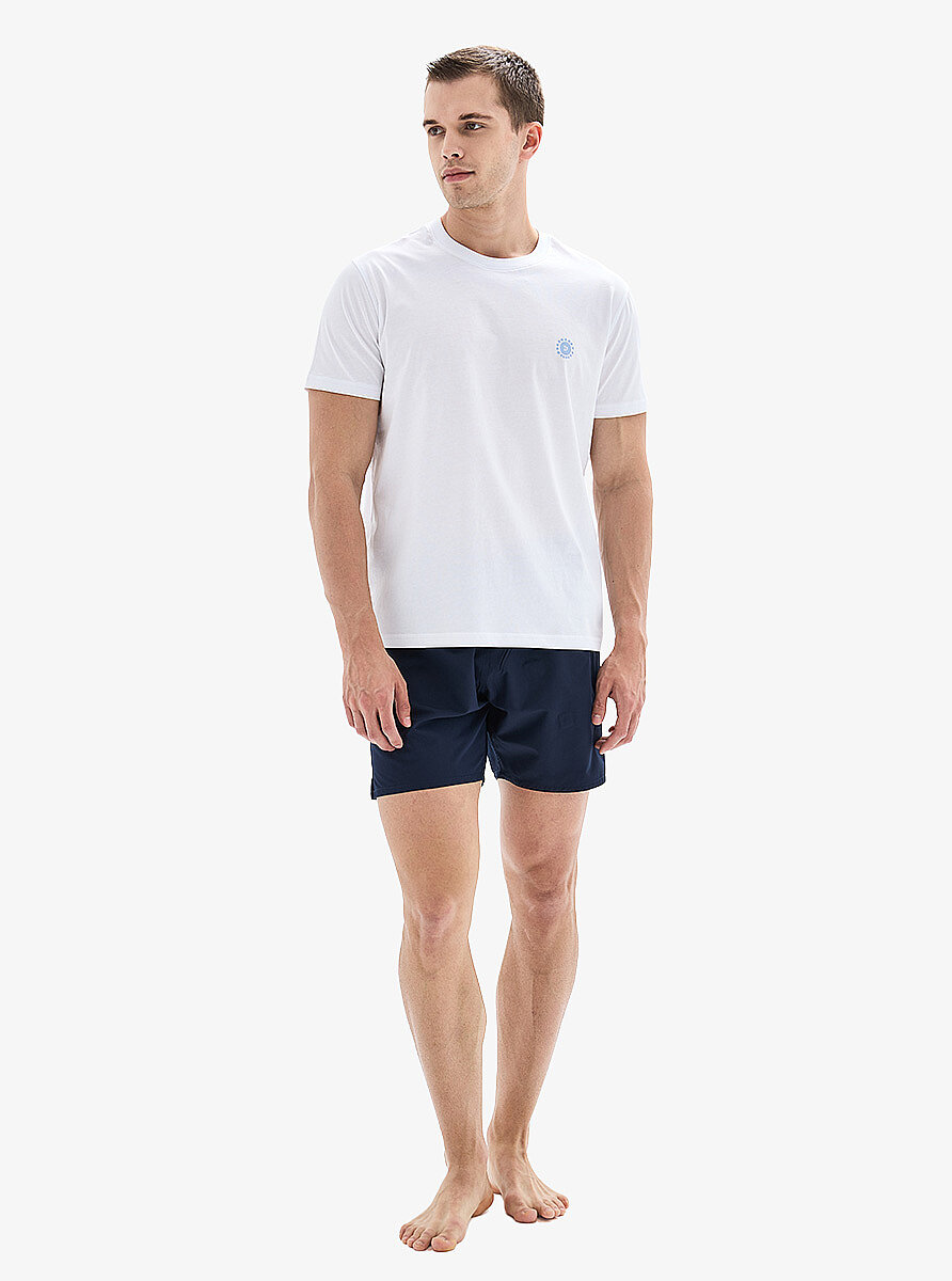 Erkek T-Shirt 10858 - Beyaz - 3