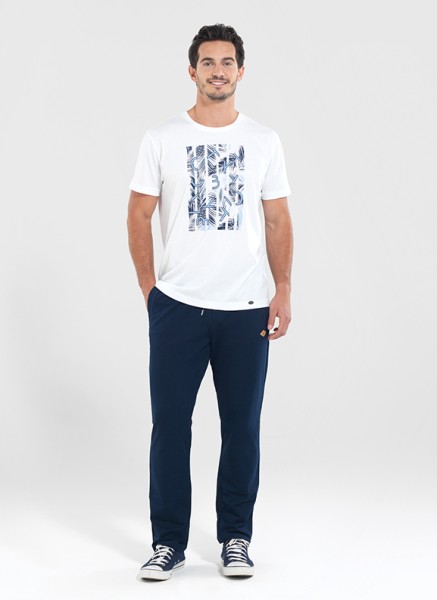 Erkek T-Shirt 30204 - Beyaz - 1