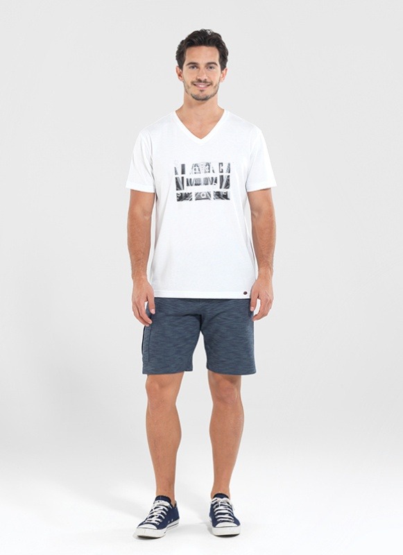 Erkek T-Shirt 30206 - Beyaz - 1