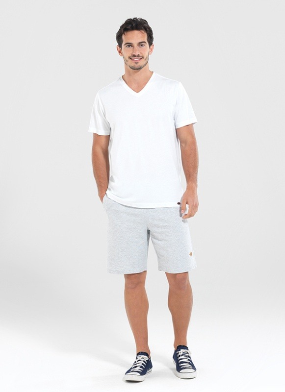 Erkek T-Shirt 30210 - Beyaz - 1
