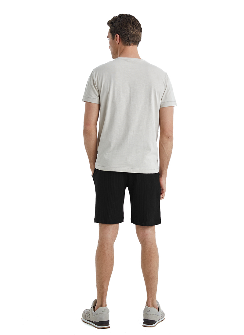 Erkek T-Shirt 40453 - Bej - 2