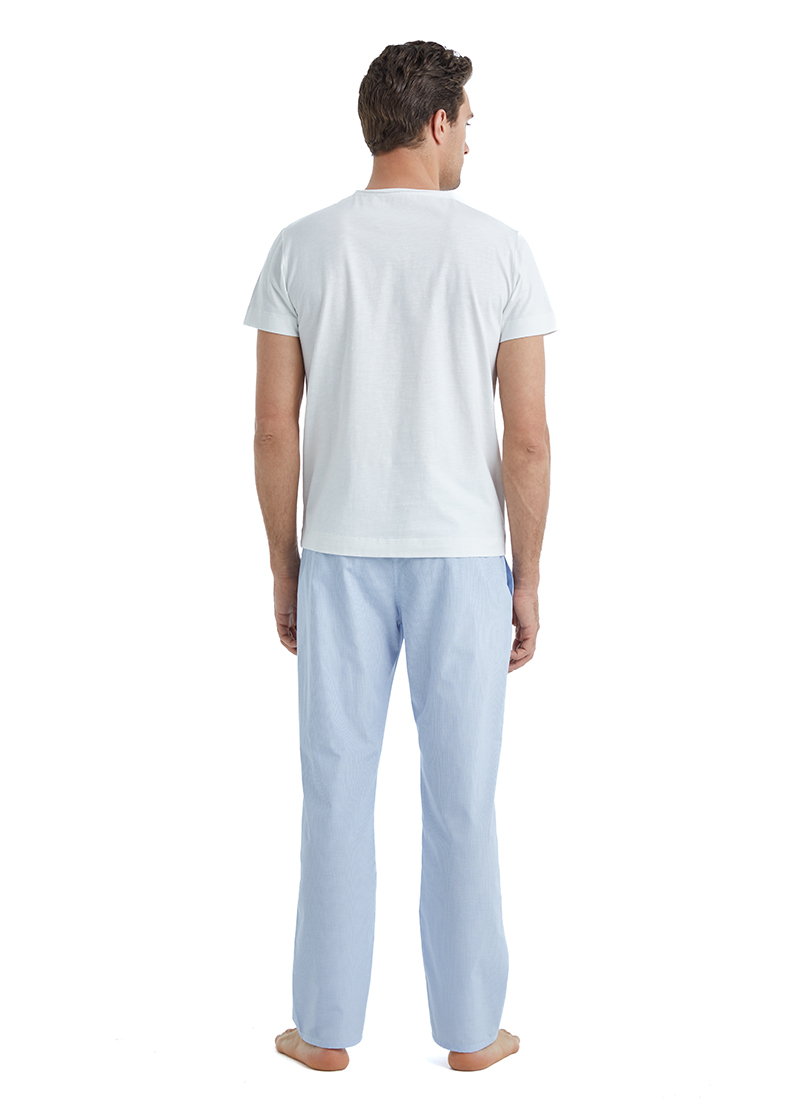 Erkek T-Shirt 40524 - Beyaz - Blackspade (1)