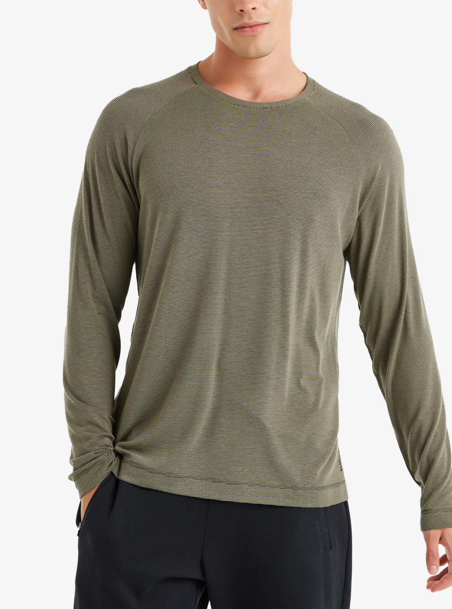 Erkek T-Shirt 40595 - Yeşil - 1